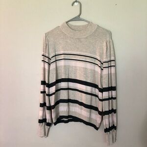 Joseph A. Long sleeve sweater, Size Large striped